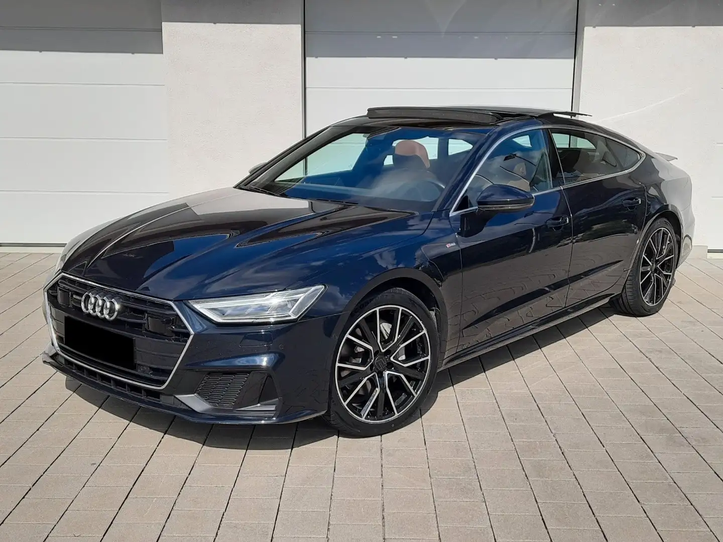 Audi A7 SB 50 TDI quattro/2xS-Line/Pano/Kam/20" Bleu - 2