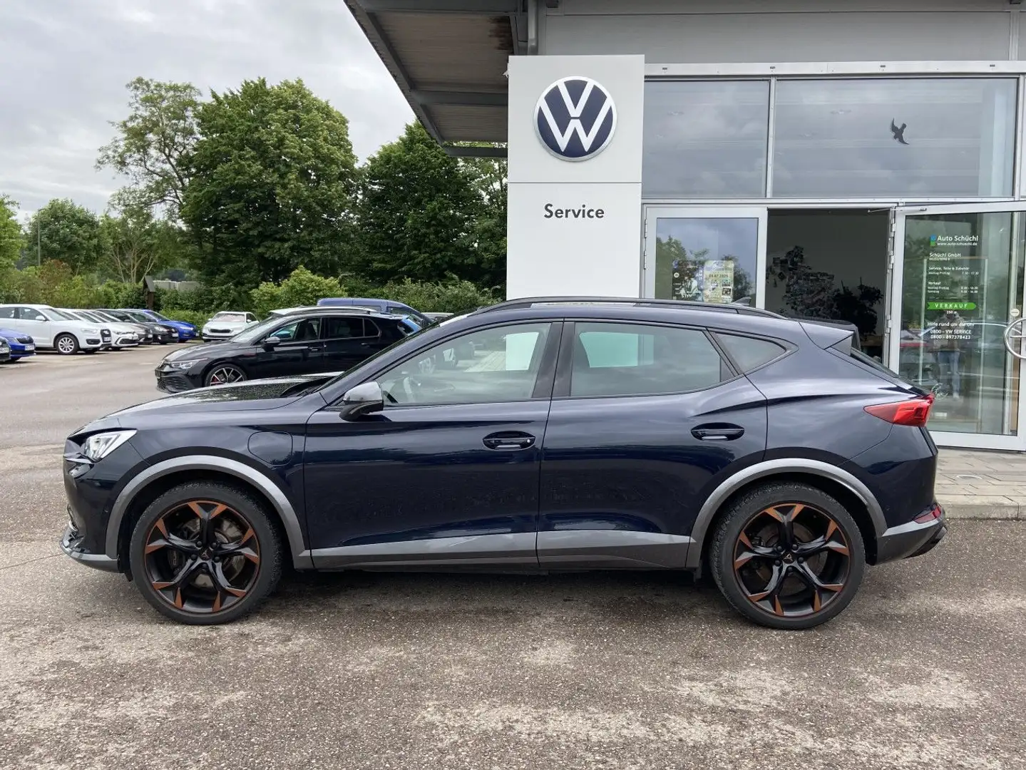 CUPRA Formentor 1.4 TSI DSG eHybrid PAKET-XL+19"-KUPFE Blau - 2
