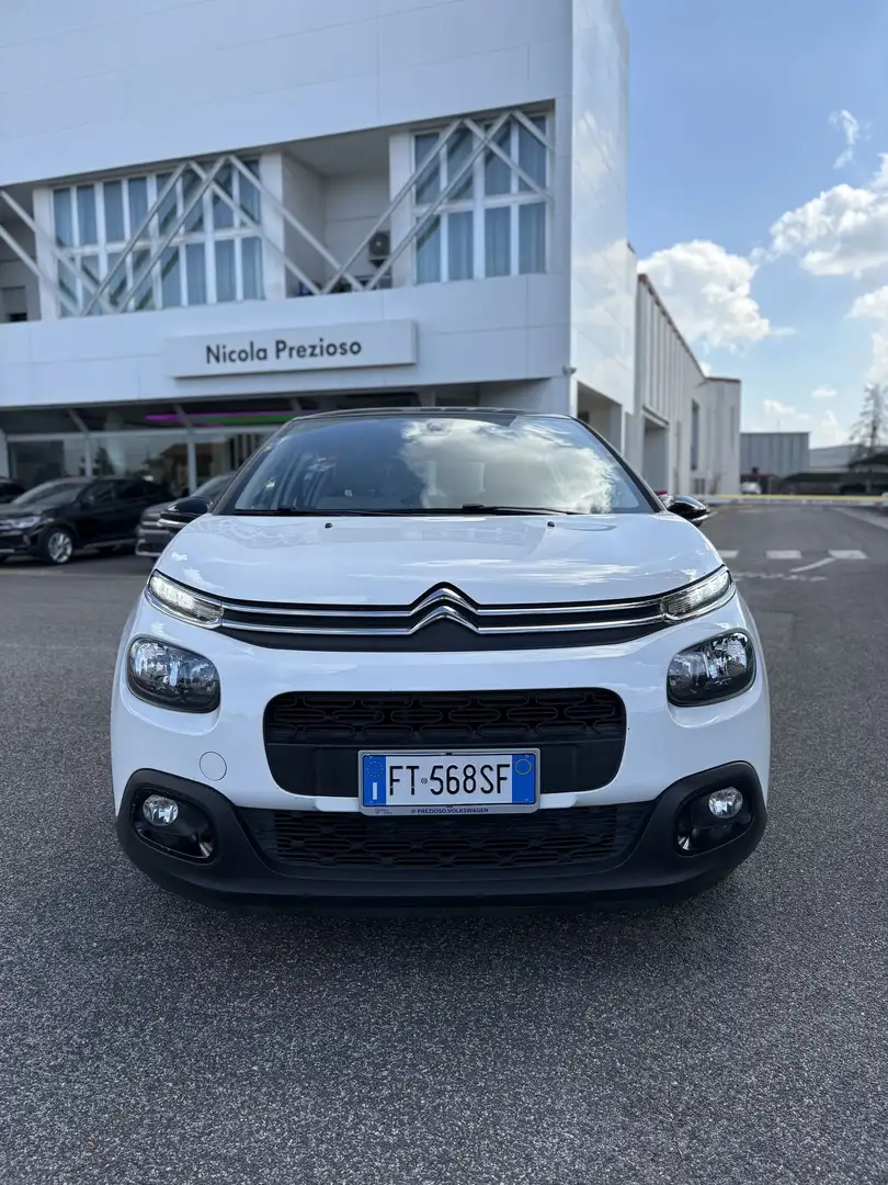 Citroen C3 C3 PURETECH 82 S&S SHINE GPL 83CV Bianco - 2