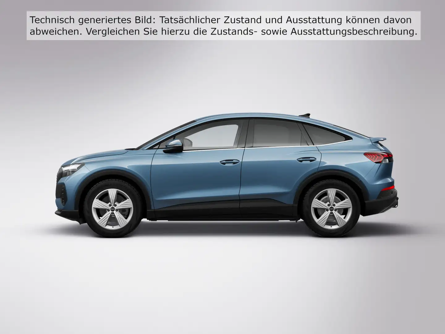 Audi Q4 e-tron Q4 Sportback 45 e-tron AHK*LED*Virtual*Sound*GRA Blau - 2