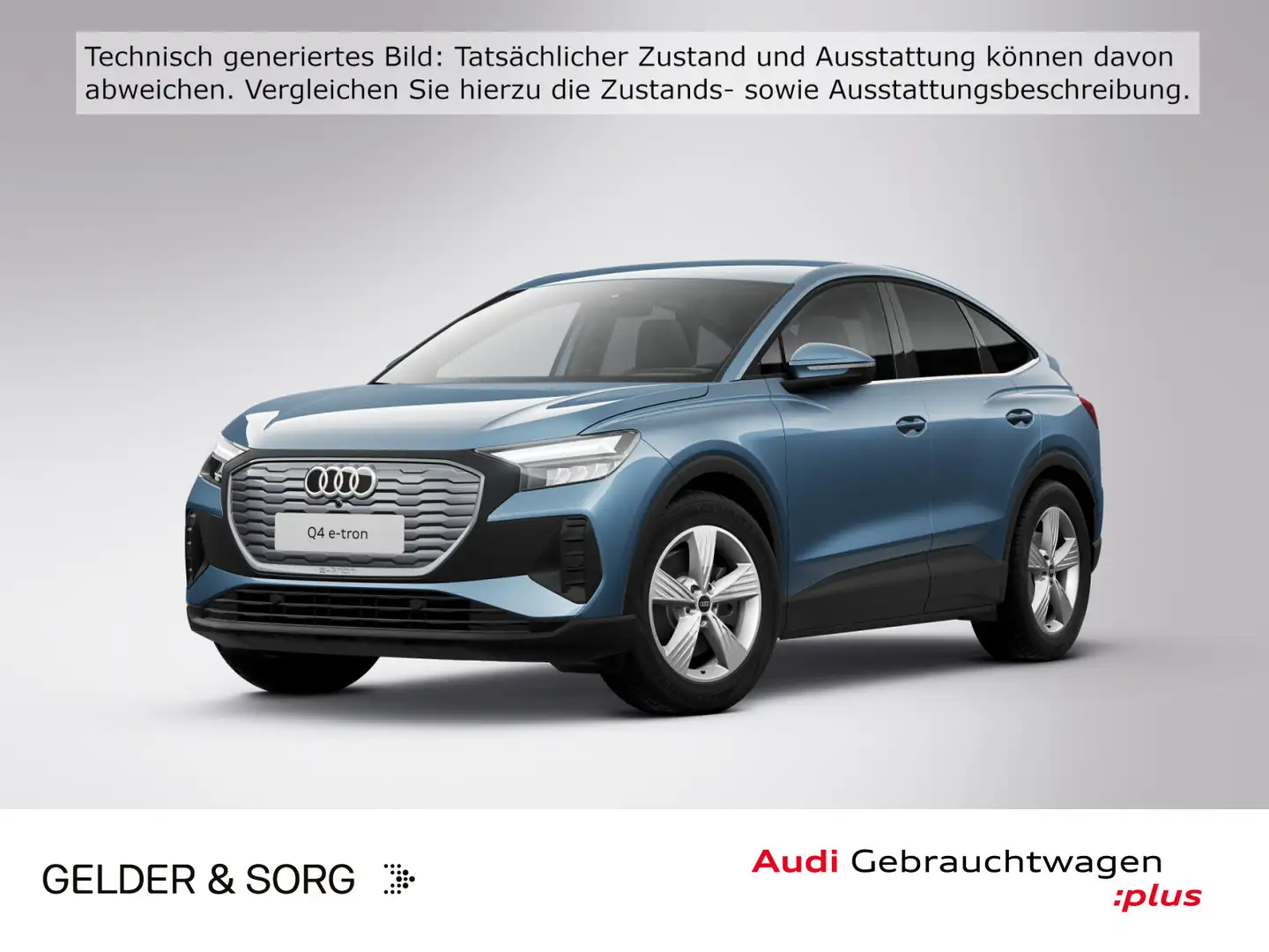 Audi Q4 e-tron Q4 Sportback 45 e-tron AHK*LED*Virtual*Sound*GRA Blau - 1
