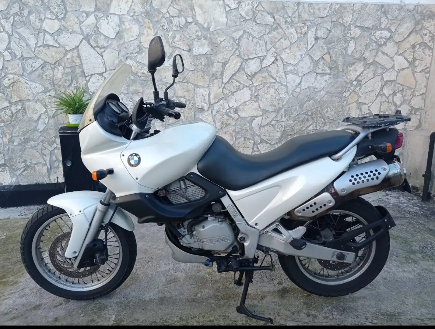 BMW F 650 Blanc - 1
