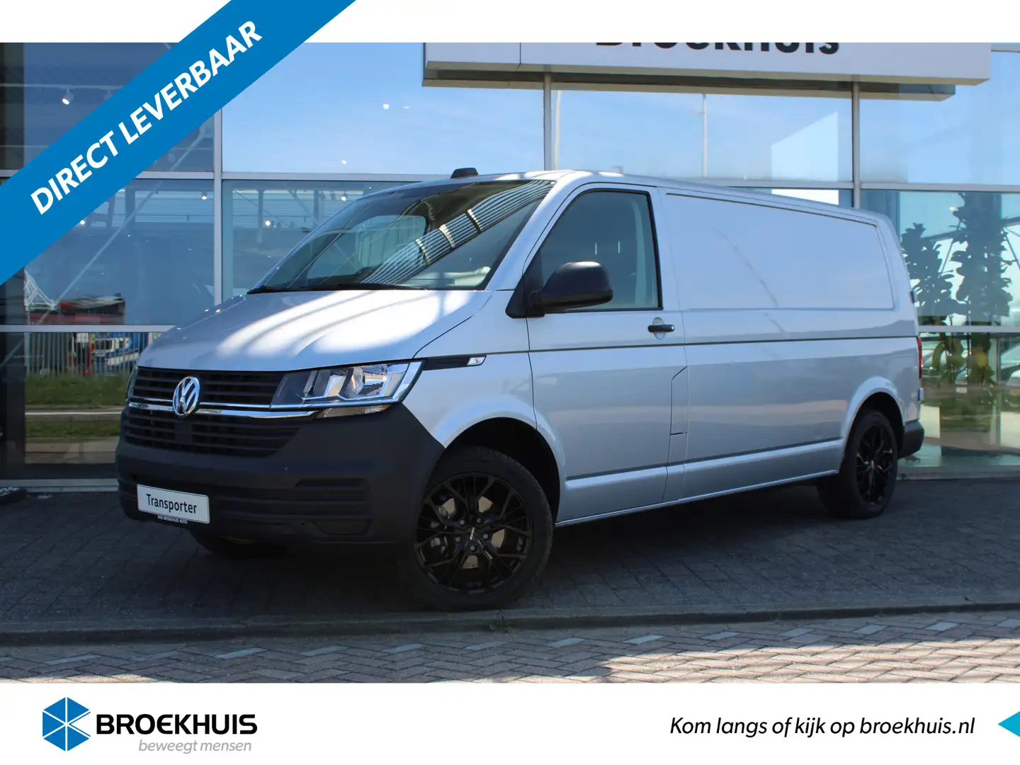 Volkswagen T6.1 Transporter L2 | 2.0 TDI 150 PK | DSG Automaat | Cruise | NAVI Gris - 1