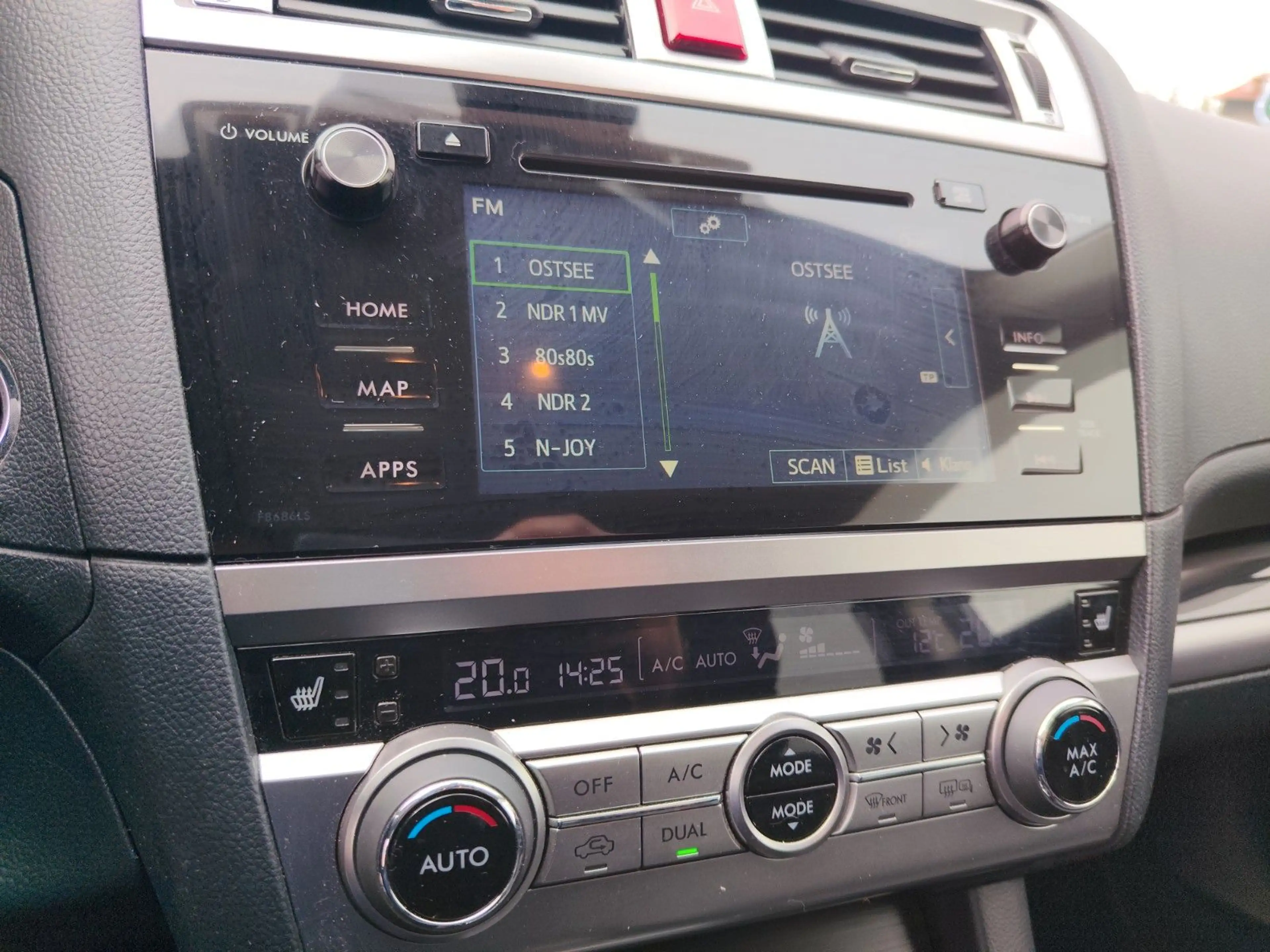 Subaru OUTBACK 2.5i Sport Lineartronic — photo 15
