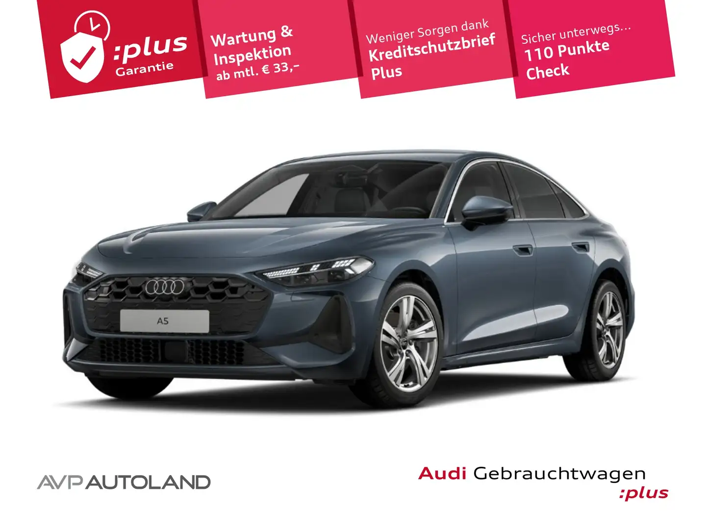 Audi A5 Limousine TFSI S tronic Bleu - 1