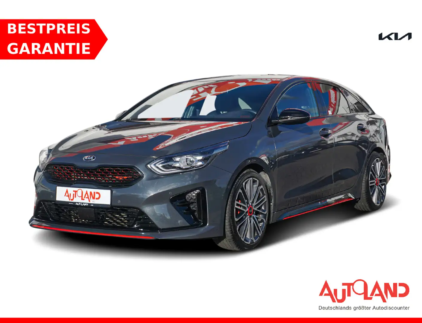 Kia ProCeed / pro_cee'd ProCeed GT 1.6 T-GDI Aut. LED Navi Kamera Memory Grau - 1