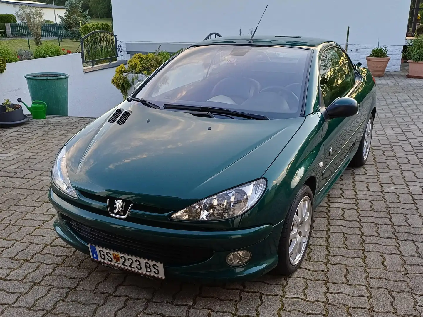 Peugeot 206 206 CC Roland Garros 1,6 16V Roland Garros Grün - 1