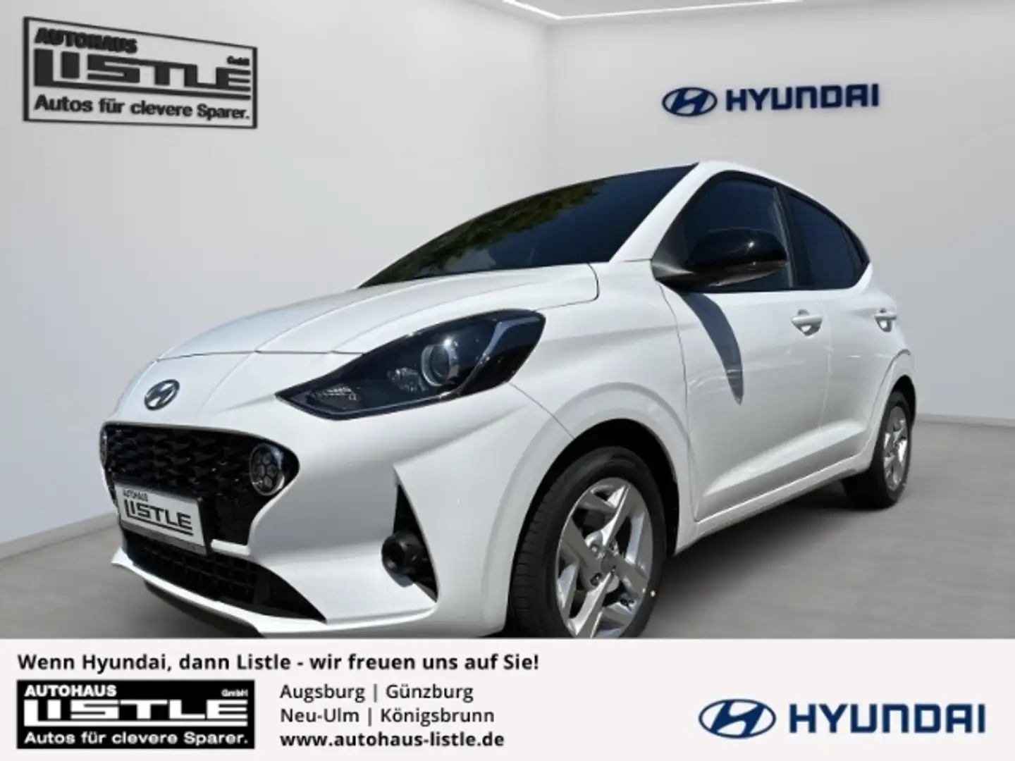 Hyundai i10 FL (MJ24) 1.2 Benzin M/T Trend Komfortpaket Navi A Wit - 1