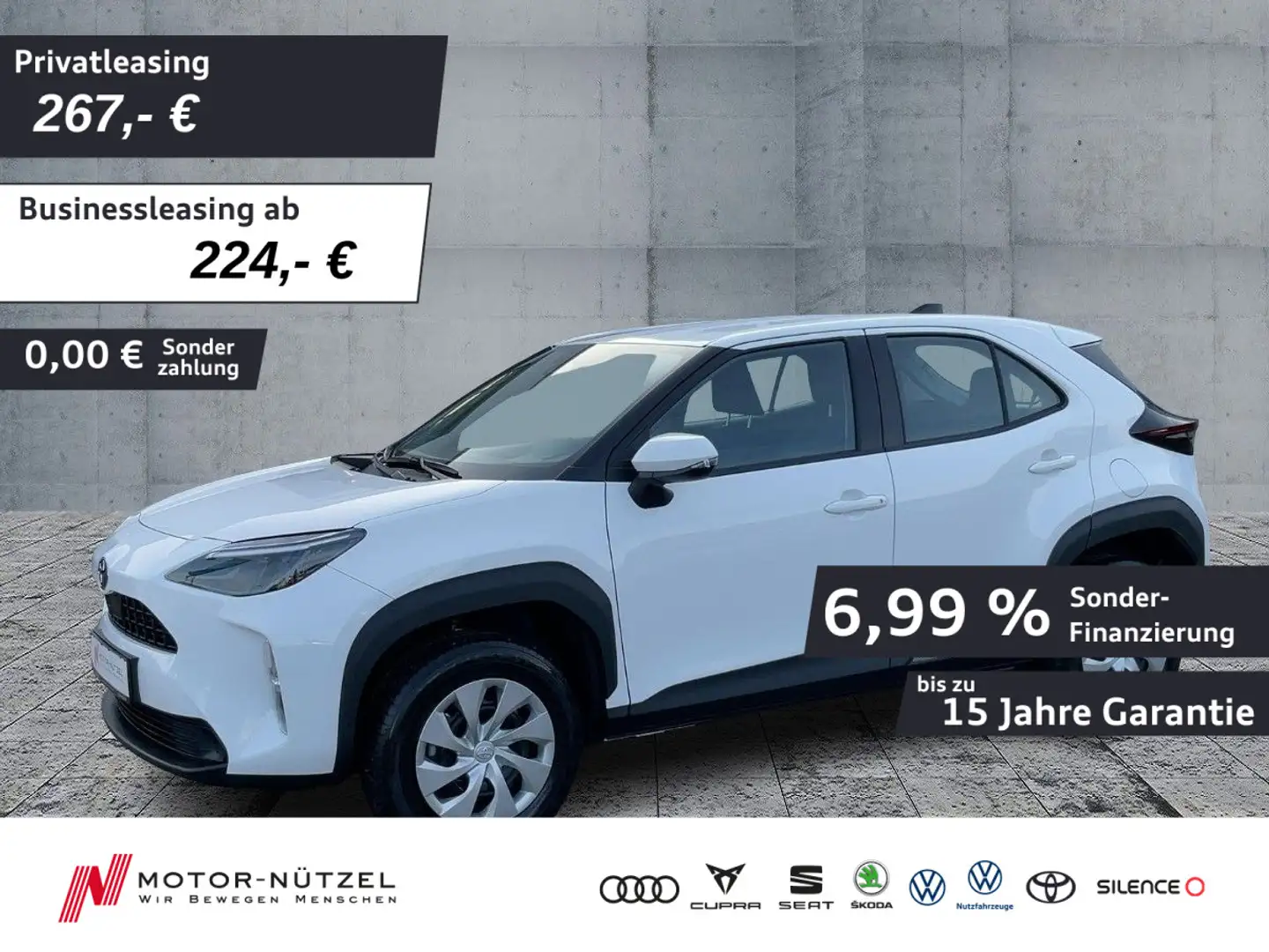 Toyota Yaris Cross 1.5 Hybrid BUSINESS EDT NAVI+ACC+APP Bianco - 1