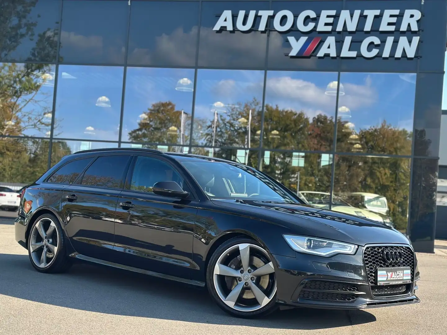 Audi A6 3.0 TDI quat. S-tr. Avant Comp. 3xS-Line HUD Schwarz - 1
