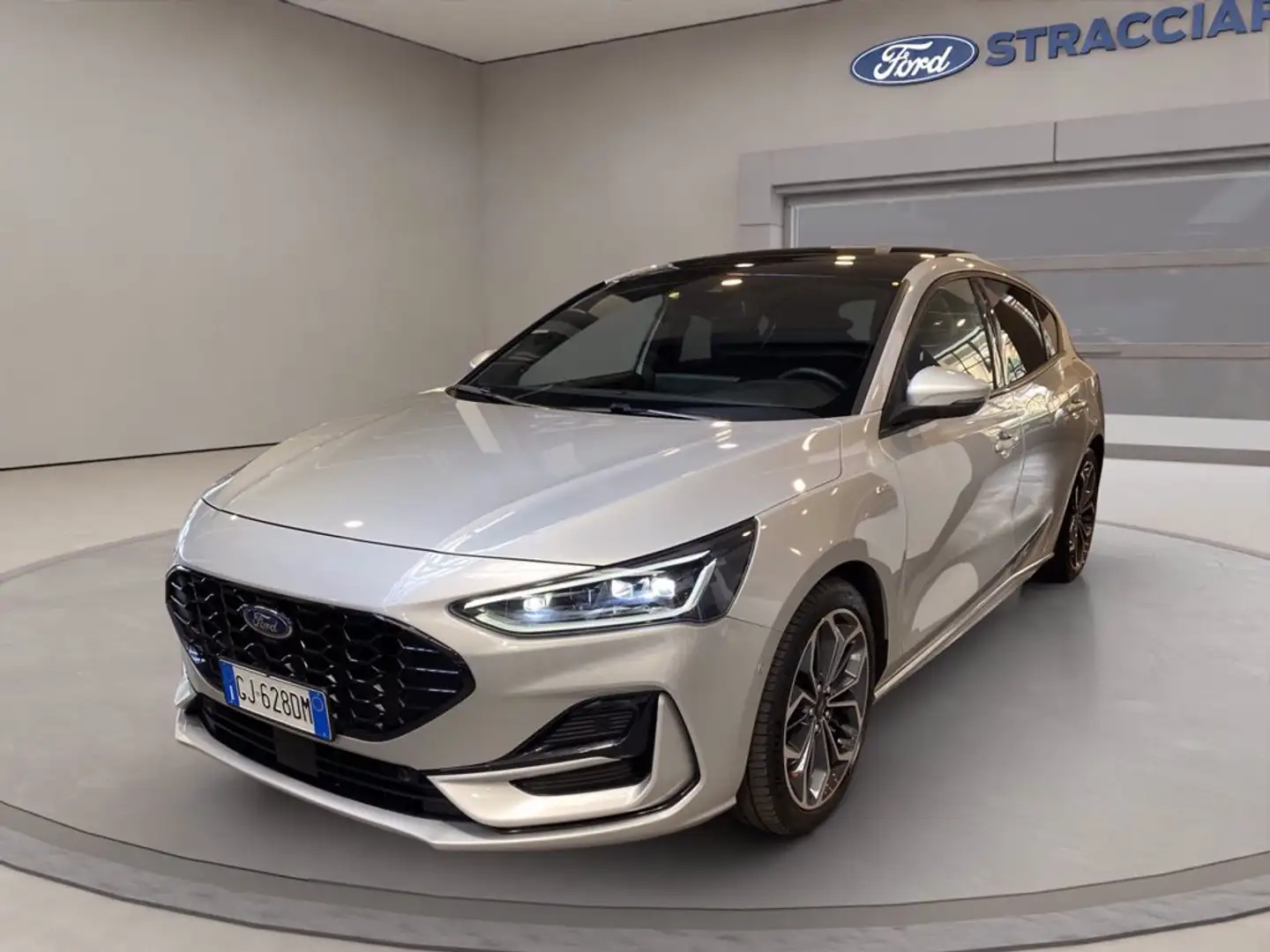 Ford Focus 1.0t ecoboost h ST-Line X 155cv powershift Šedá - 1