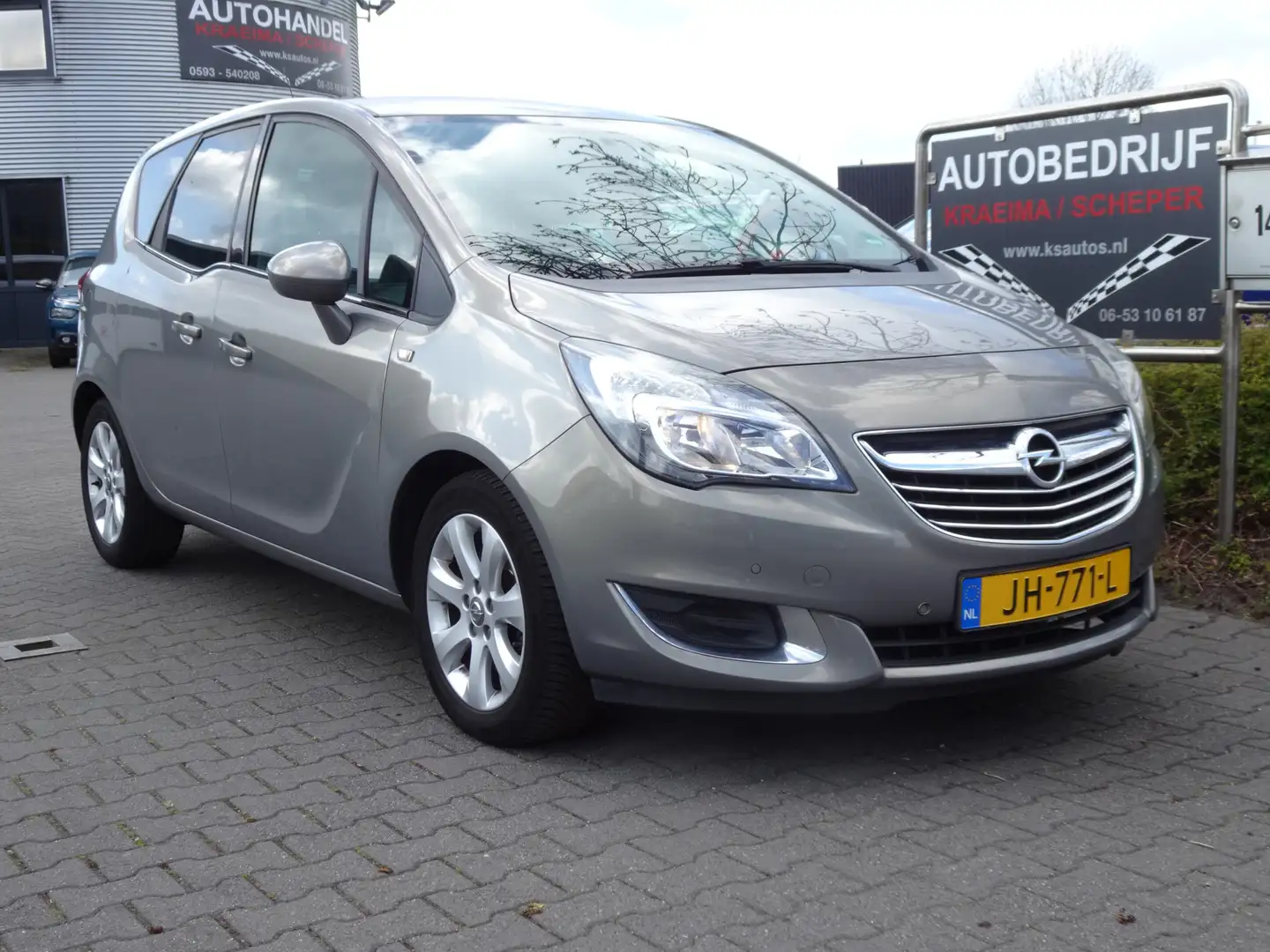 Opel Meriva 1.4 Turbo Cosmo Grijs - 1