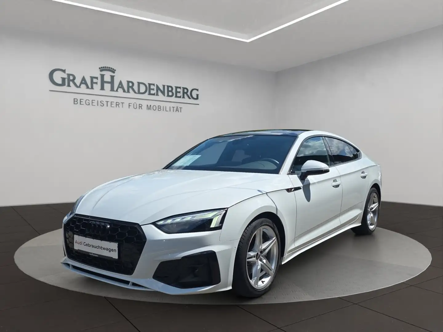 Audi A5 Sportback S-Line 40TDI S-Tr. S-Line Interieur Weiß - 1