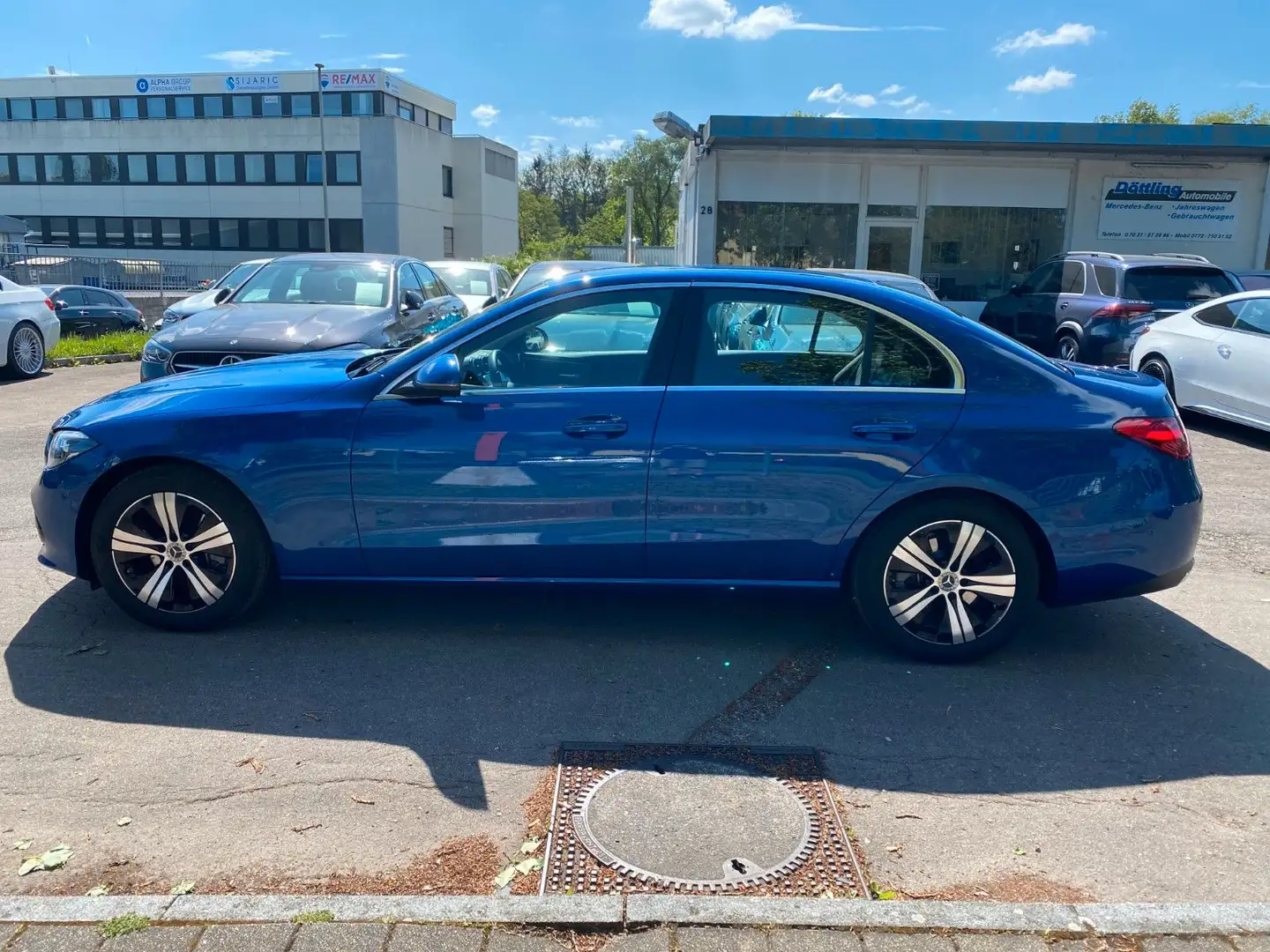 Mercedes-Benz C 180 *Avantgarde Advanced/Spur/Kamera/LED/Hagel Blau - 2