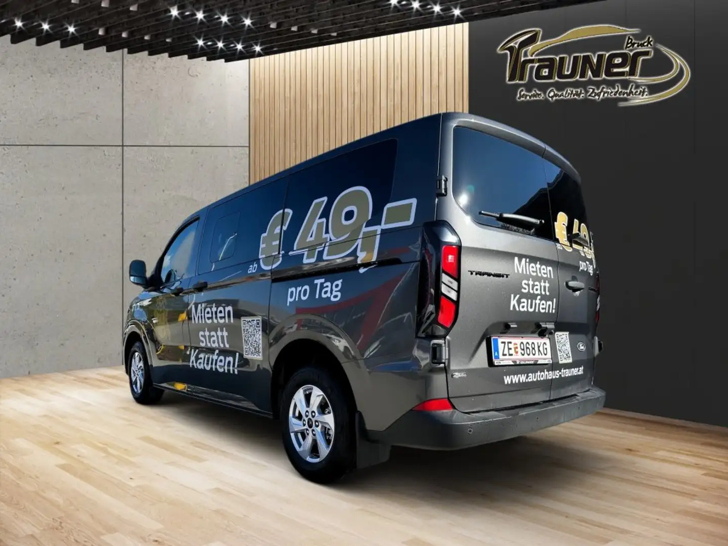 Ford Transit Custom 9-Sitzer Kombi 2,5 PHEV Trend 340 L1 Gris - 2