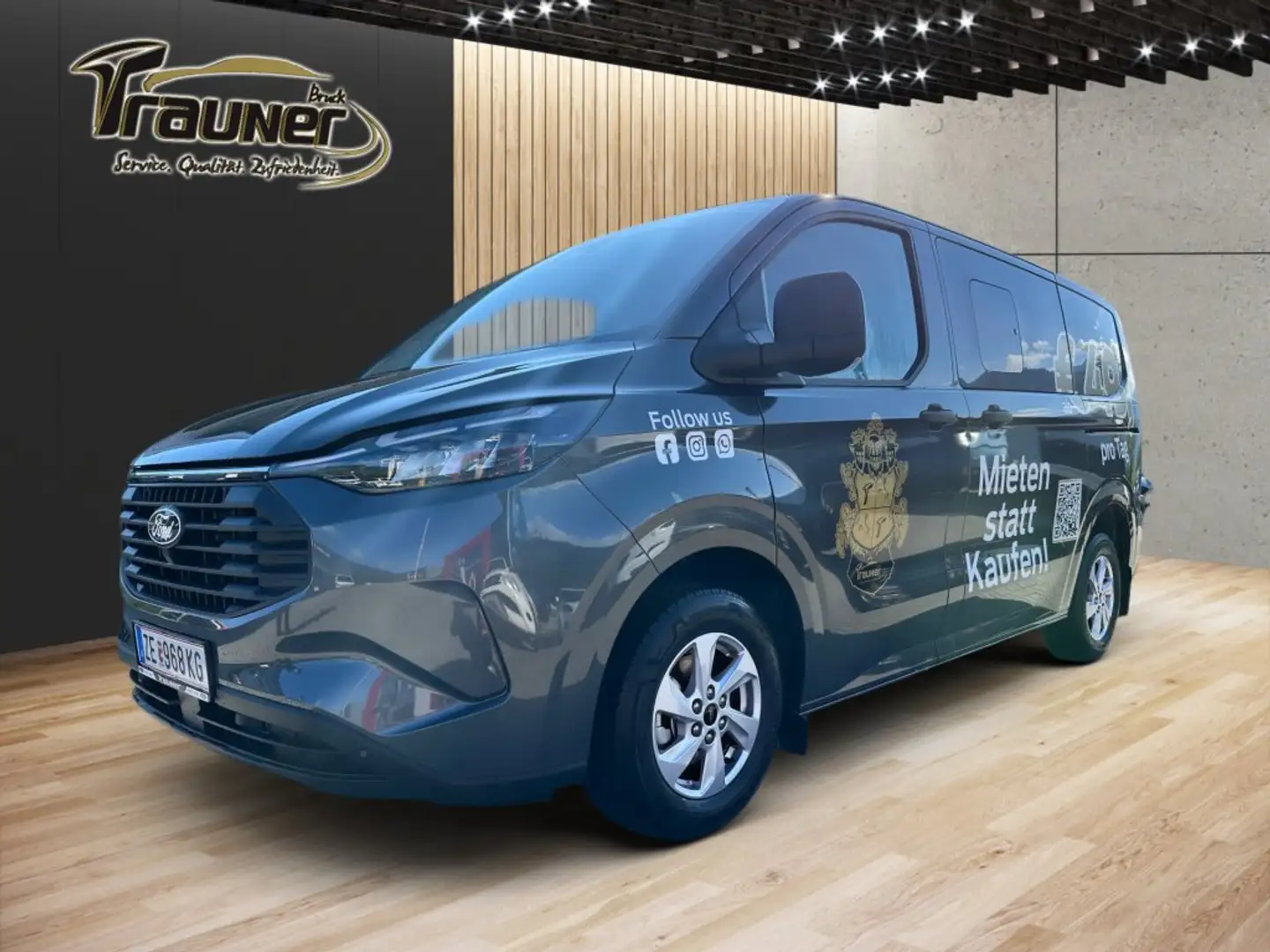 Ford Transit Custom 9-Sitzer Kombi 2,5 PHEV Trend 340 L1 Gris - 1