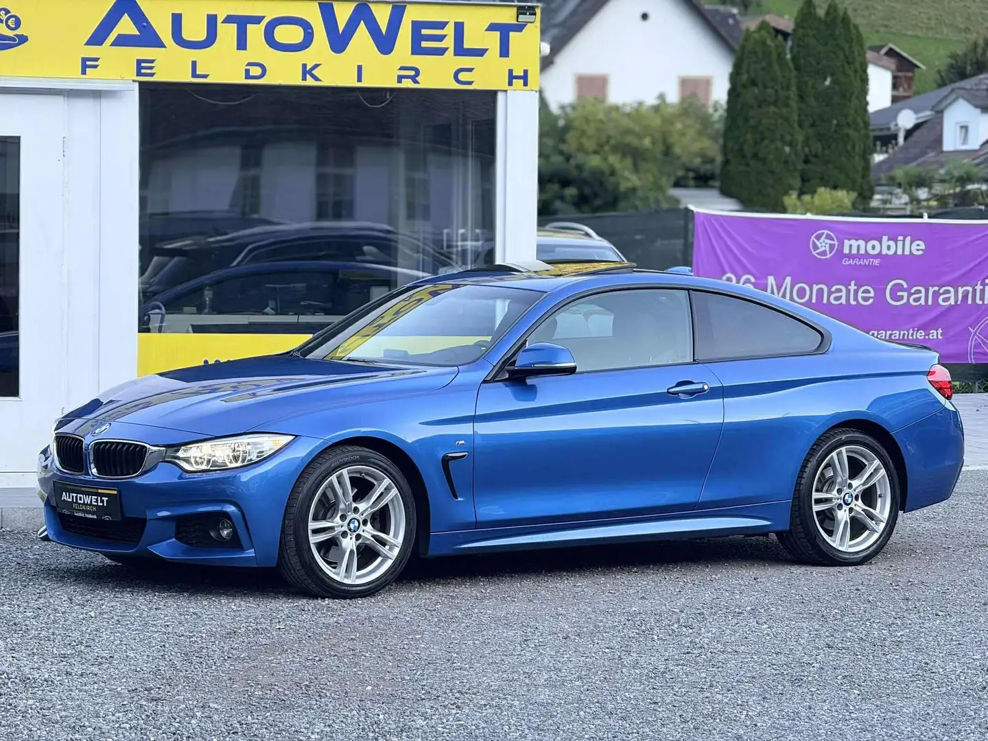 BMW 425 D M Sport Coupe  ESTORILBLAU *224PS *ALCANTARA Blau - 1