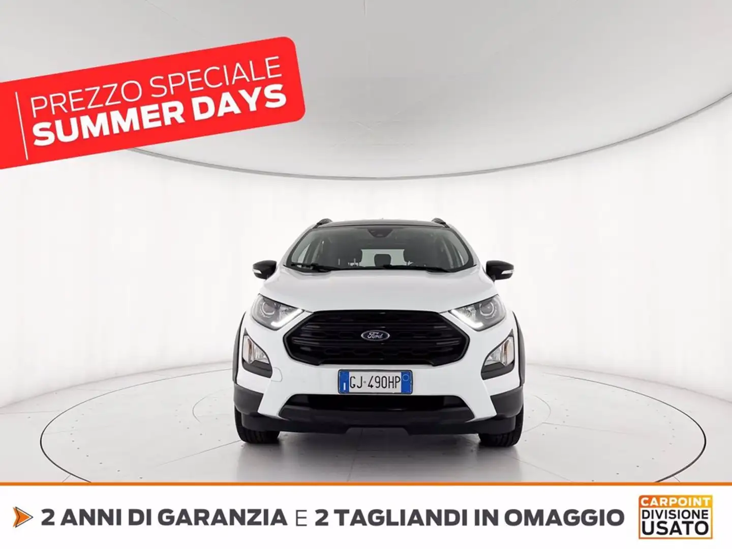 Ford EcoSport 1.0 ecoboost active s&s 125cv Bianco - 2