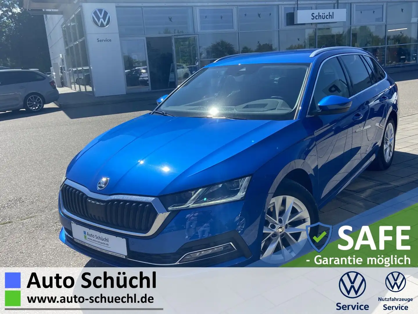 Skoda Octavia Combi 2.0 TDI DSG 4x4 Style 17"+CANTON+N Blau - 1