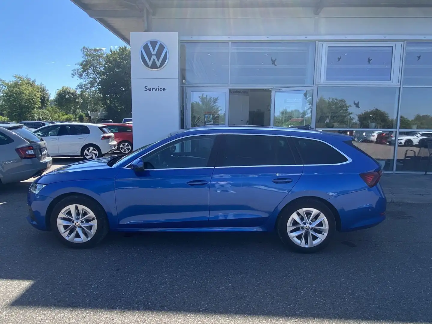 Skoda Octavia Combi 2.0 TDI DSG 4x4 Style 17"+CANTON+N Blau - 2
