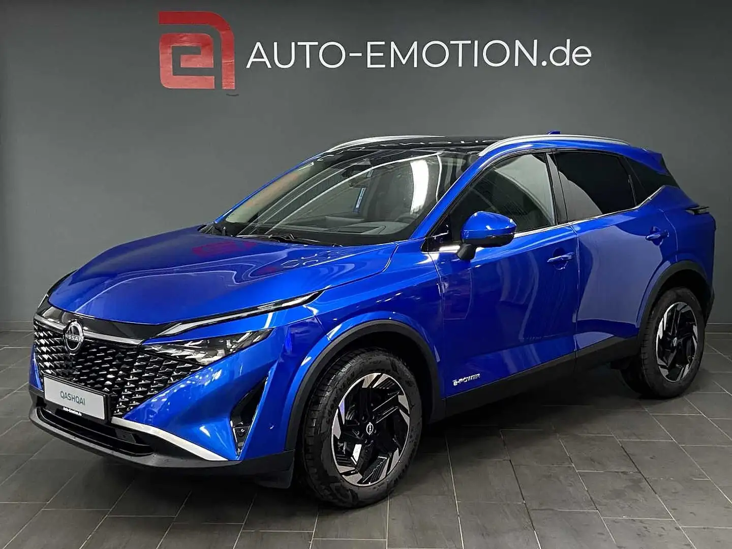 Nissan Qashqai N-Connecta 1.5 VC-T e-Power*PGD*Winter* Blauw - 1