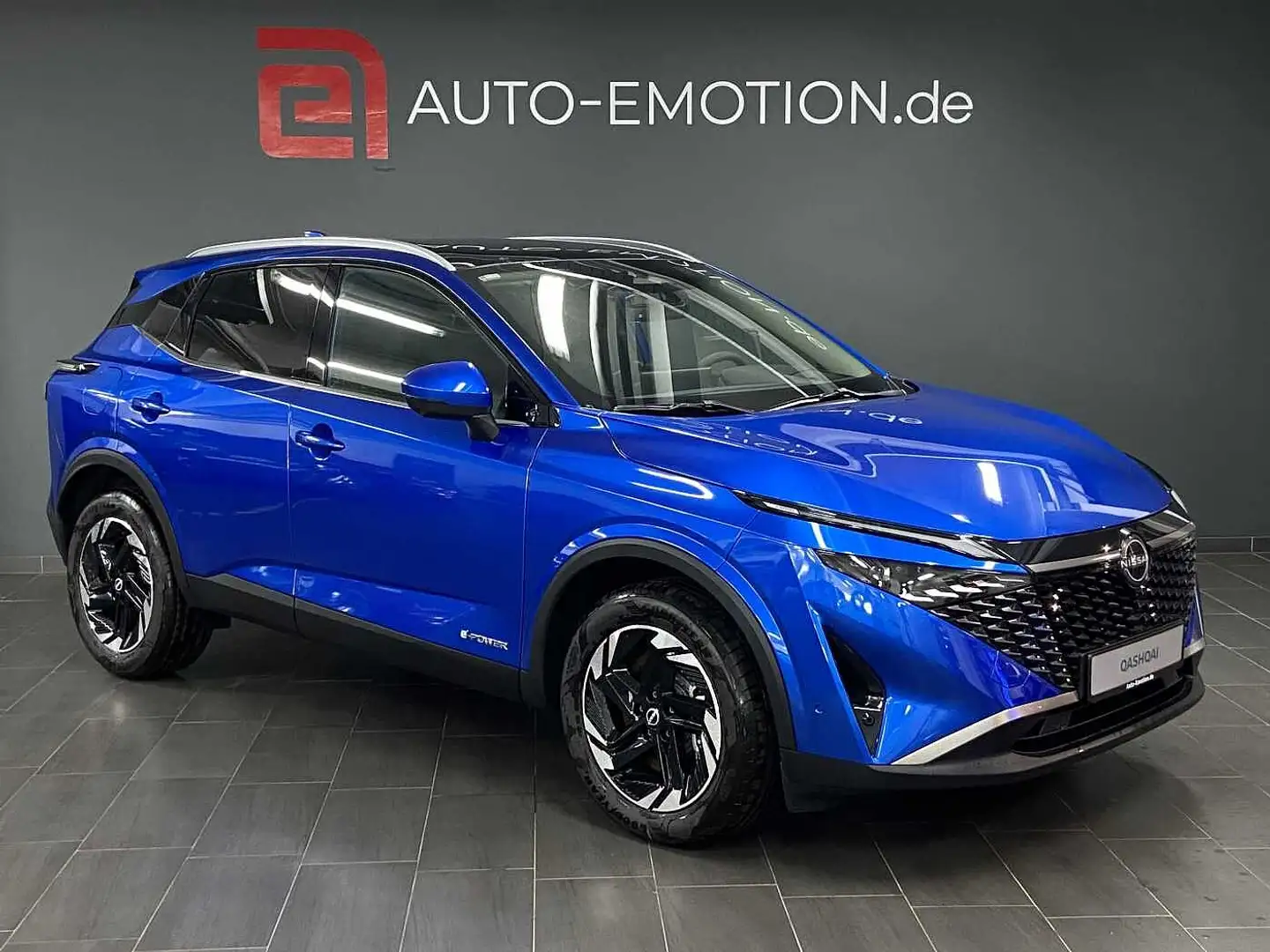 Nissan Qashqai N-Connecta 1.5 VC-T e-Power*PGD*Winter* Blauw - 2