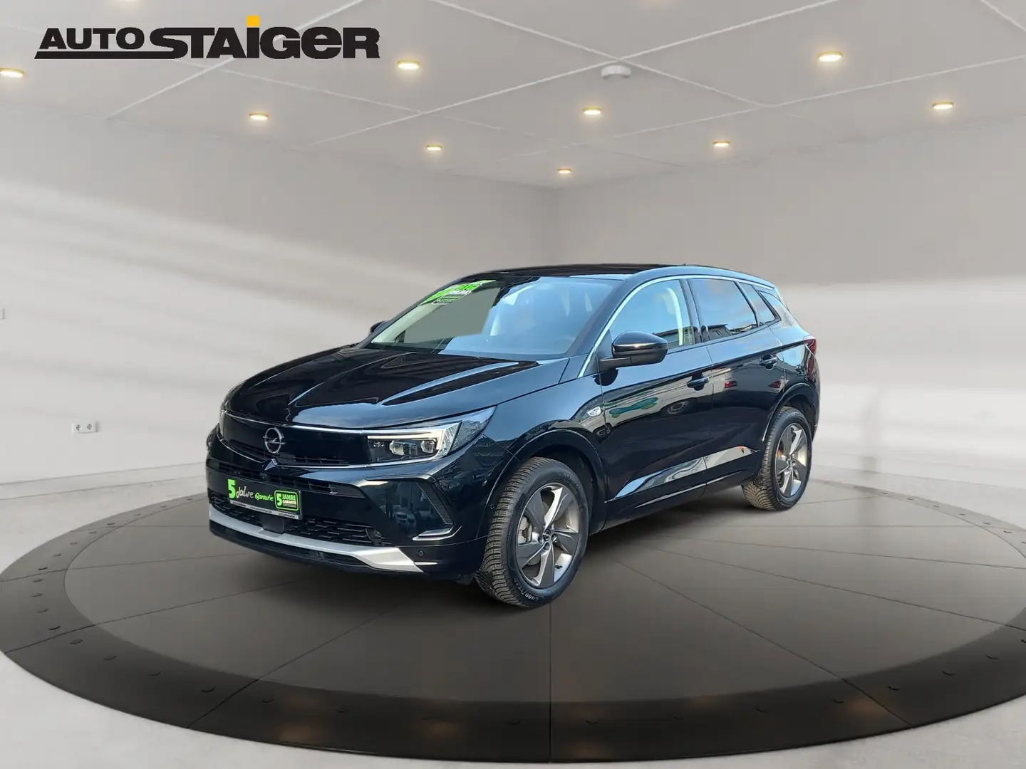 Opel Grandland 1.2 Turbo Automatik*Allwetter*AHK Schwarz - 2