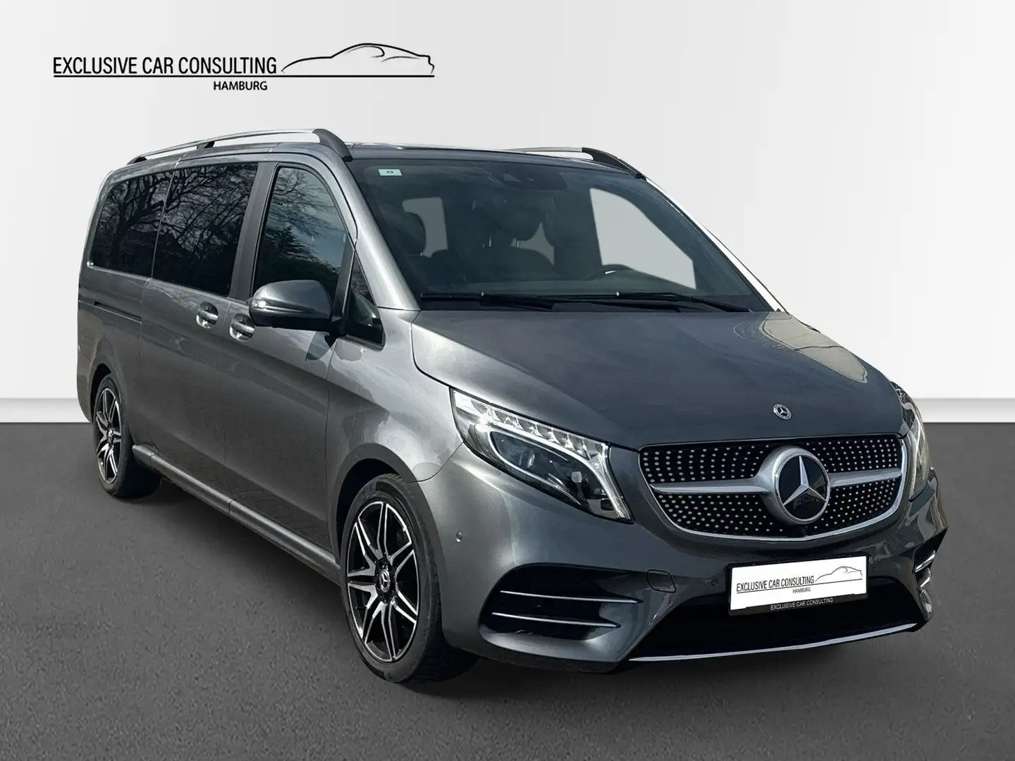 Mercedes-Benz V 250 V250d extralang AMG Line *360° *el. Türen *Leder Grijs - 1