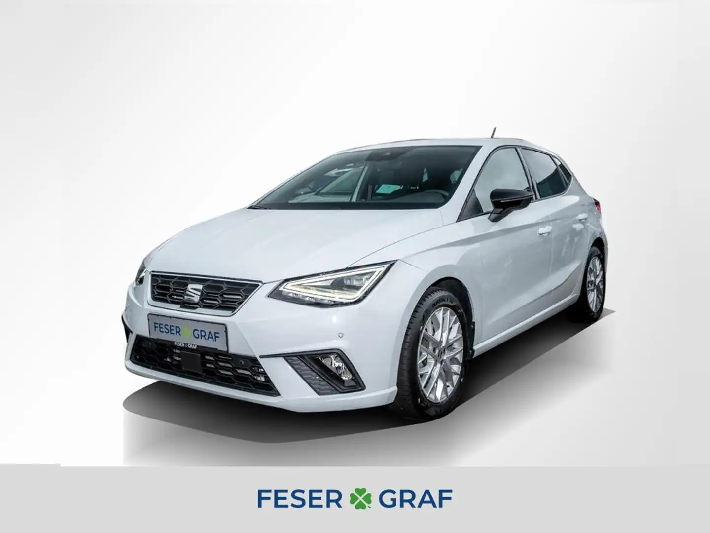 SEAT Ibiza 1.0TSI FR LINE LED/NAVI/FULL LINK/KAMERA Weiß - 1