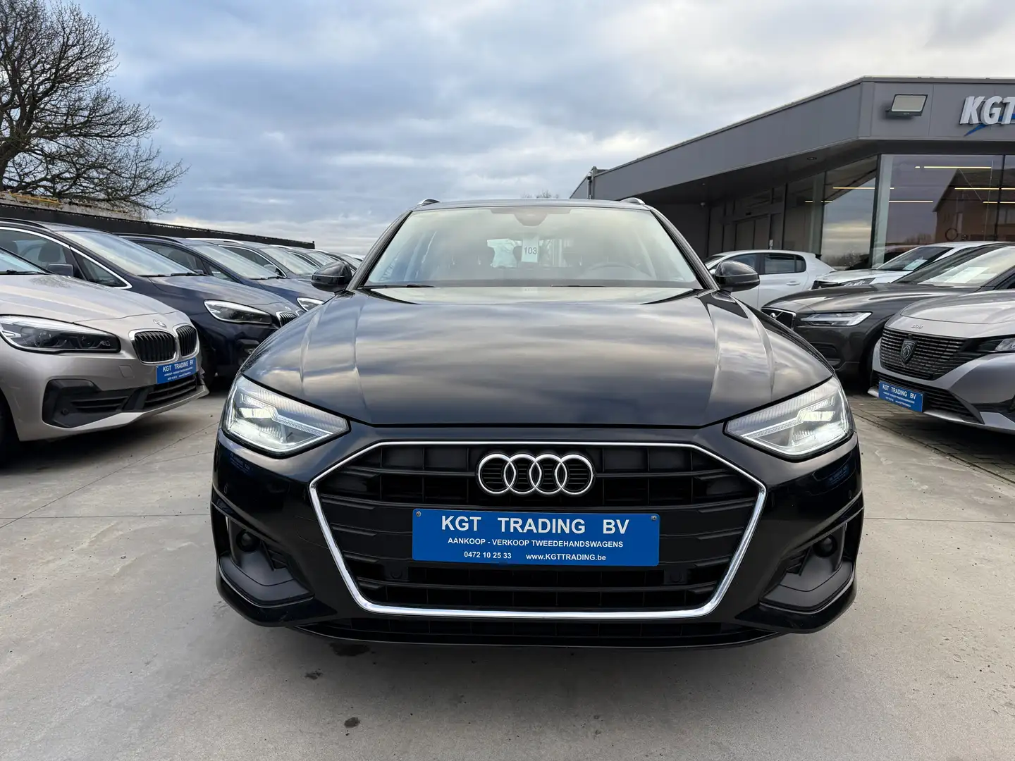 Audi A4 2.0 TDI AVANT NAVIGATIE CAMERA LED XENON TREKHAAK Zwart - 2