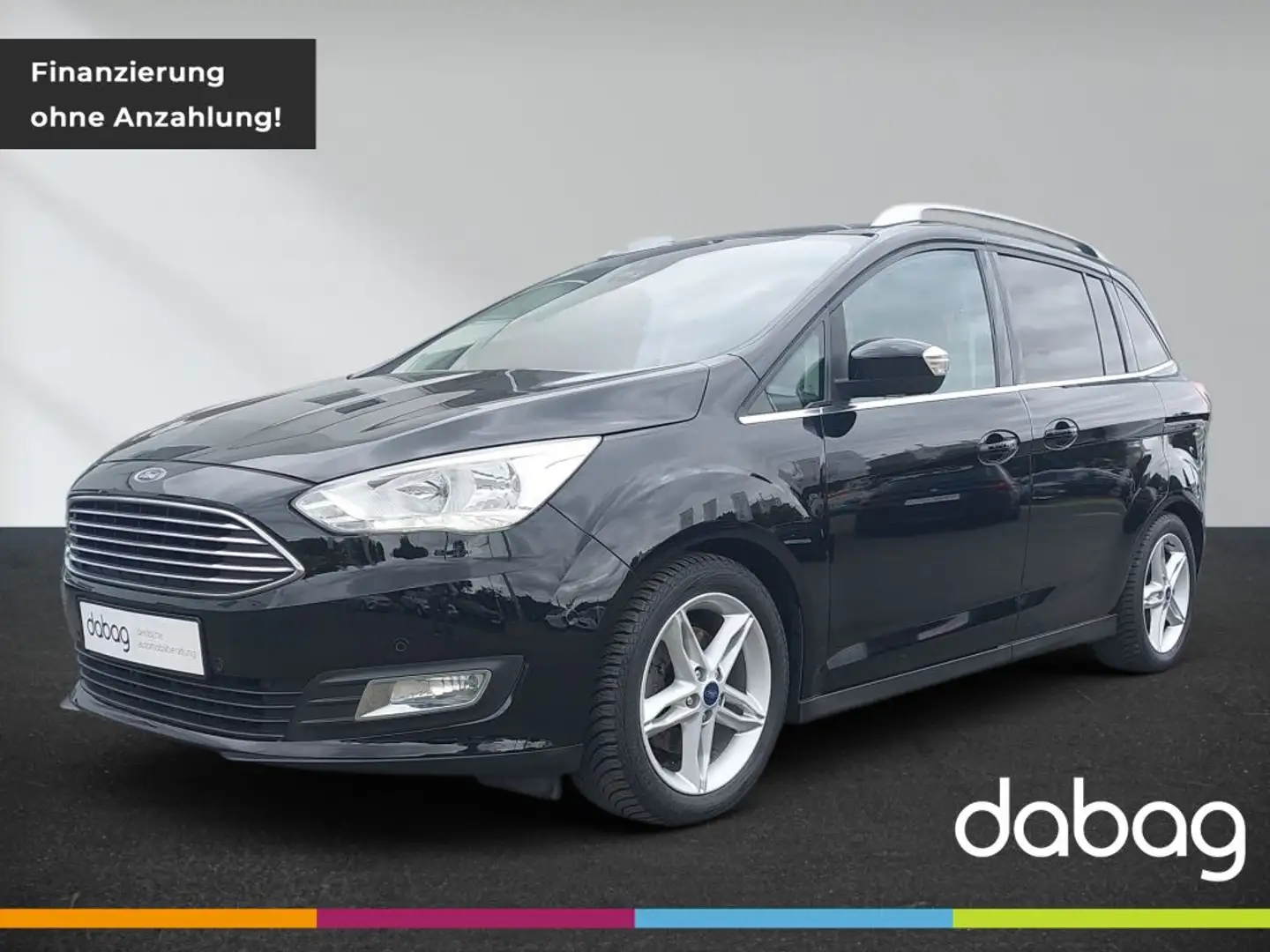 Ford C-Max Grand 1.0 EcoBoost Start-Stopp-System Titanium Noir - 1