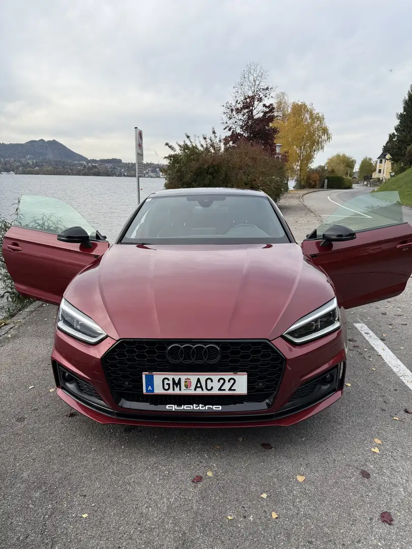 Audi A5 Coupé 2,0 TDI sport quattro S-tronic Rot - 1