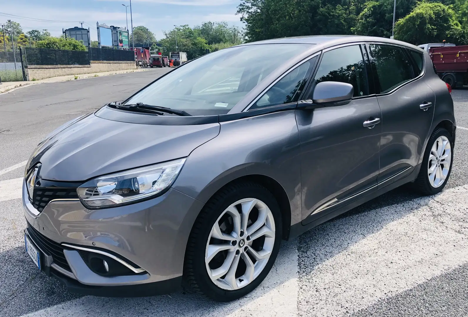 Renault Scenic 1.5 dci Dynamique 110cv edc autom. garanzia 12 mes Grigio - 2