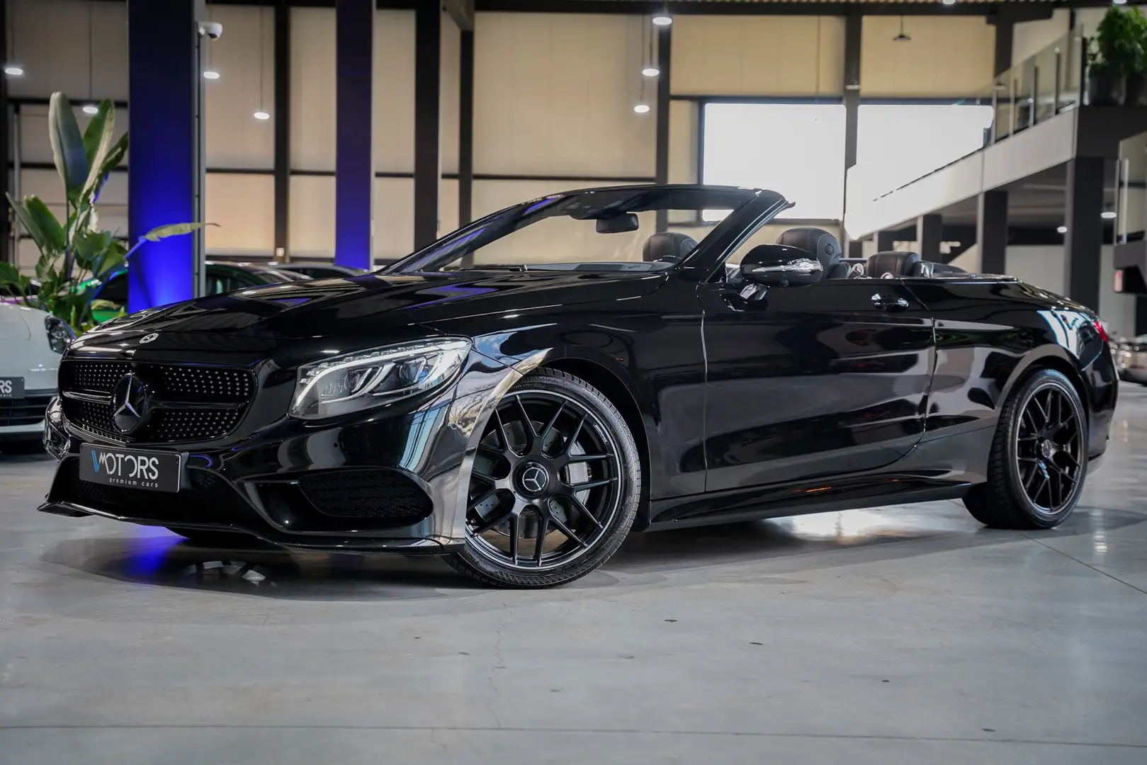 Mercedes-Benz S 500 Cabrio - AMG - Burmester - HUD - massage seats Noir - 2