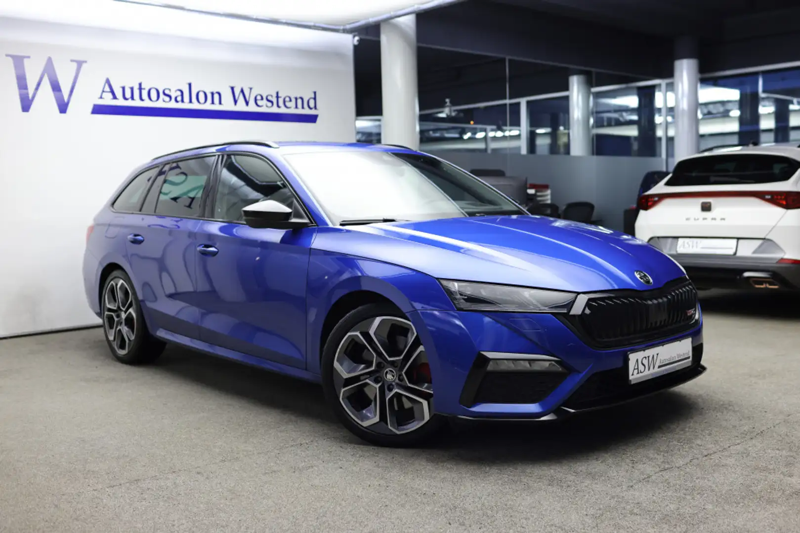 Skoda Octavia COMBI 2,0 TSI RS PLUS CANTON   DCC   ACC Blau - 1