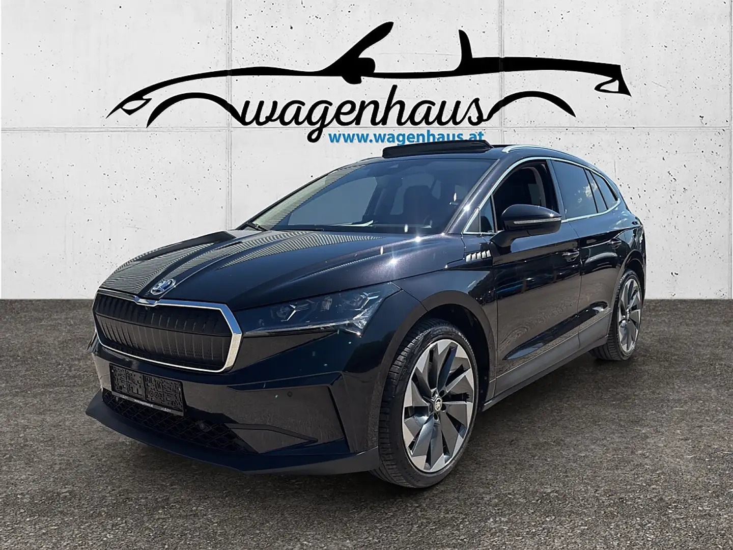 Skoda Enyaq iV 80 Suite, RESERVIERT Schwarz - 1