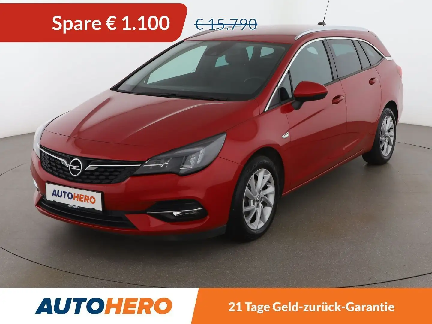 Opel Astra 1.2 Turbo Business Elegance Start/Stop Rosso - 1