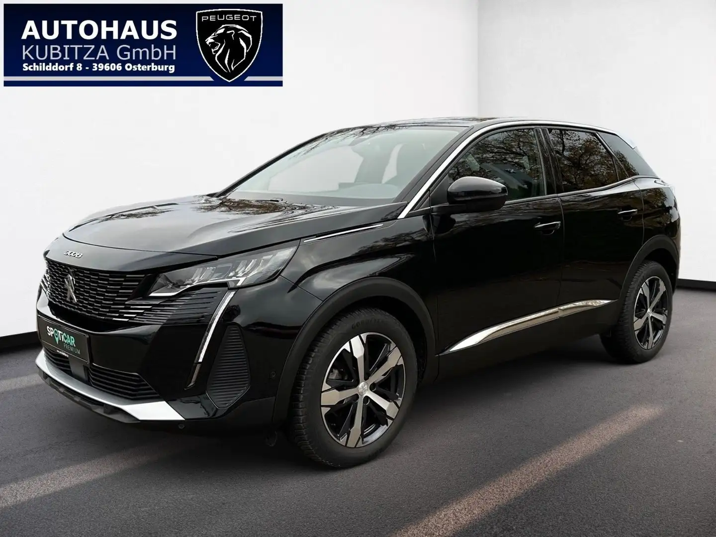 Peugeot 3008 Allure Pack PT130 EAT8 Navi*LED*Kamera* Schwarz - 1