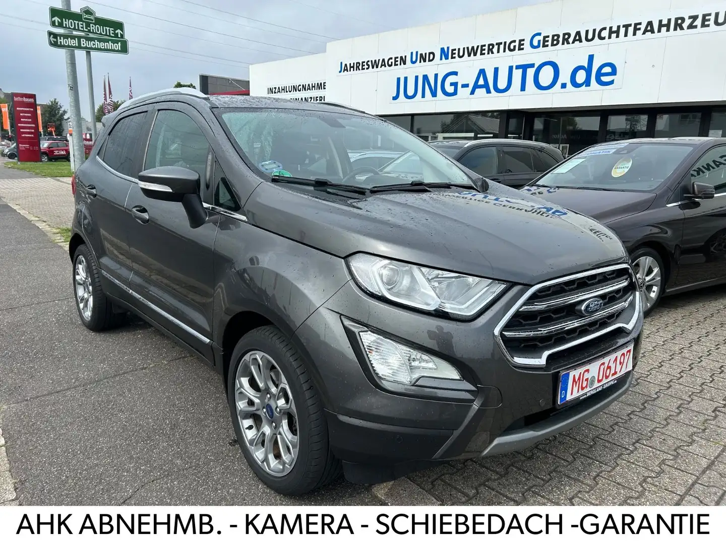 Ford EcoSport Titanium KAMERA NAVI SCHIEBED. AHK GAR. Gris - 1