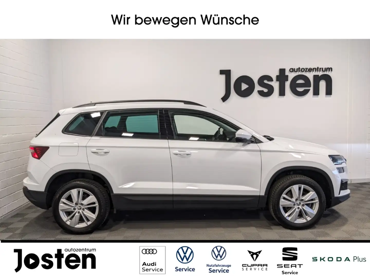Skoda Karoq Selection 1.5 TSI MATRIX VIRTUAL NAVI ACC RFK Weiß - 2