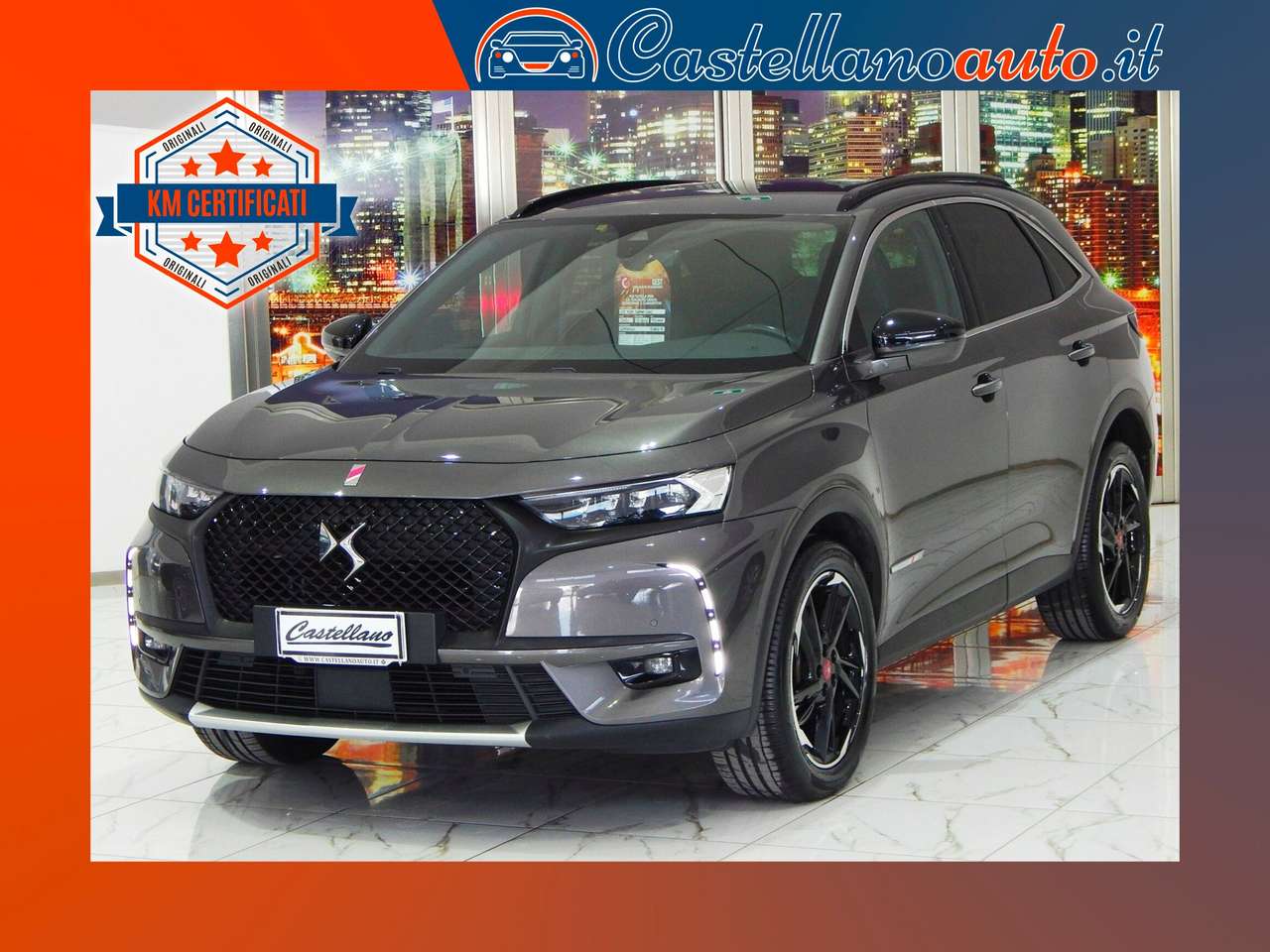 DS Automobiles DS 7 Crossback 1.5 bluehdi Performance Line+ 130cv Aut NAVI-PELLE