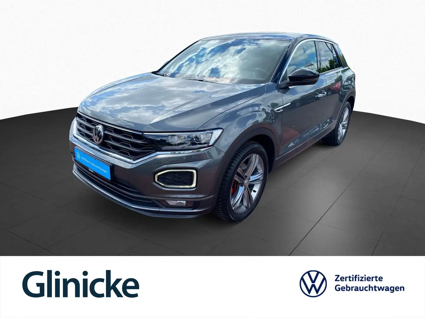 Volkswagen T-Roc 2.0 TSI Sport 4Motion R-Line AHK LED Navi Grau - 1
