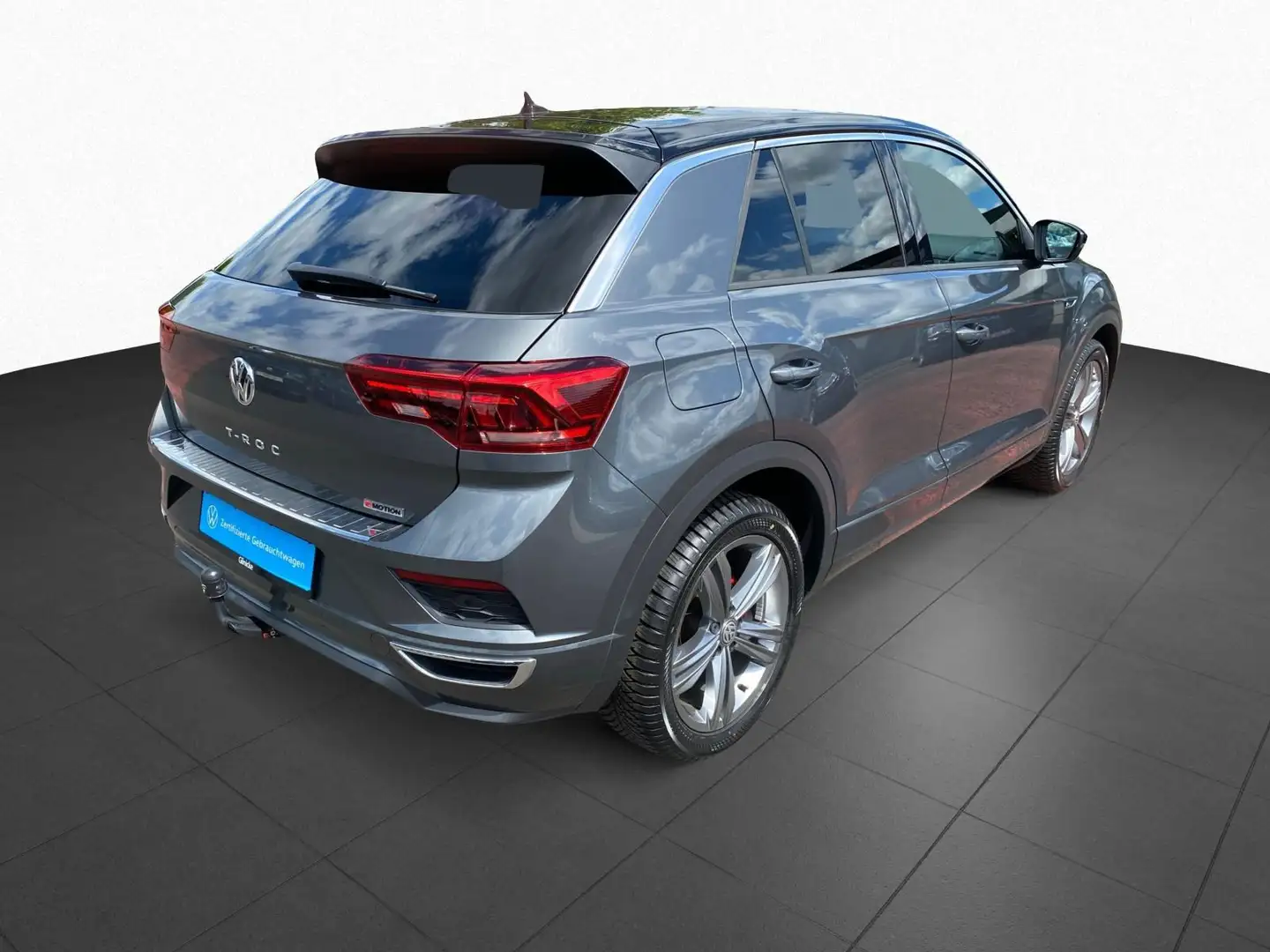 Volkswagen T-Roc 2.0 TSI Sport 4Motion R-Line AHK LED Navi Grau - 2