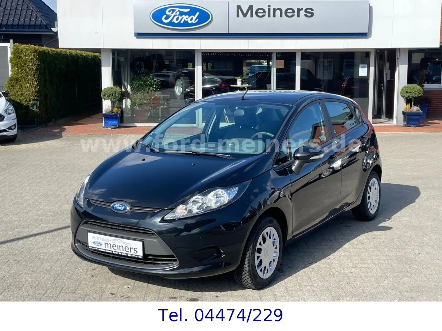 Ford Fiesta 1.25 Trend *TÜV+Gr. Insp.+Zahnriemen neu* Negro - 1