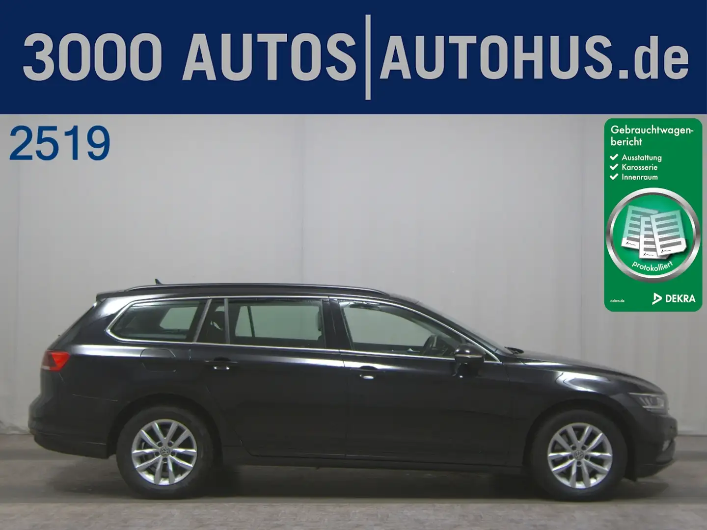 Volkswagen Passat Var. 2.0 TDI Business Navi LED AID AHK Schwarz - 1