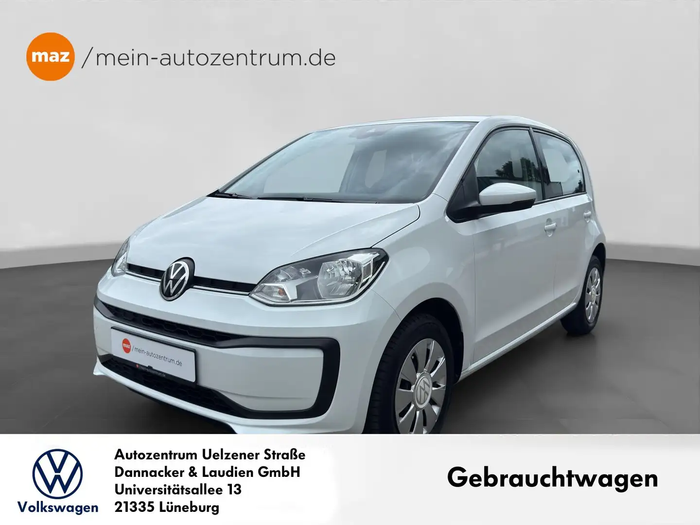 Volkswagen up! 1.0 4 Doors Maps+More Klima Comp. Phone Blueto Blanco - 1