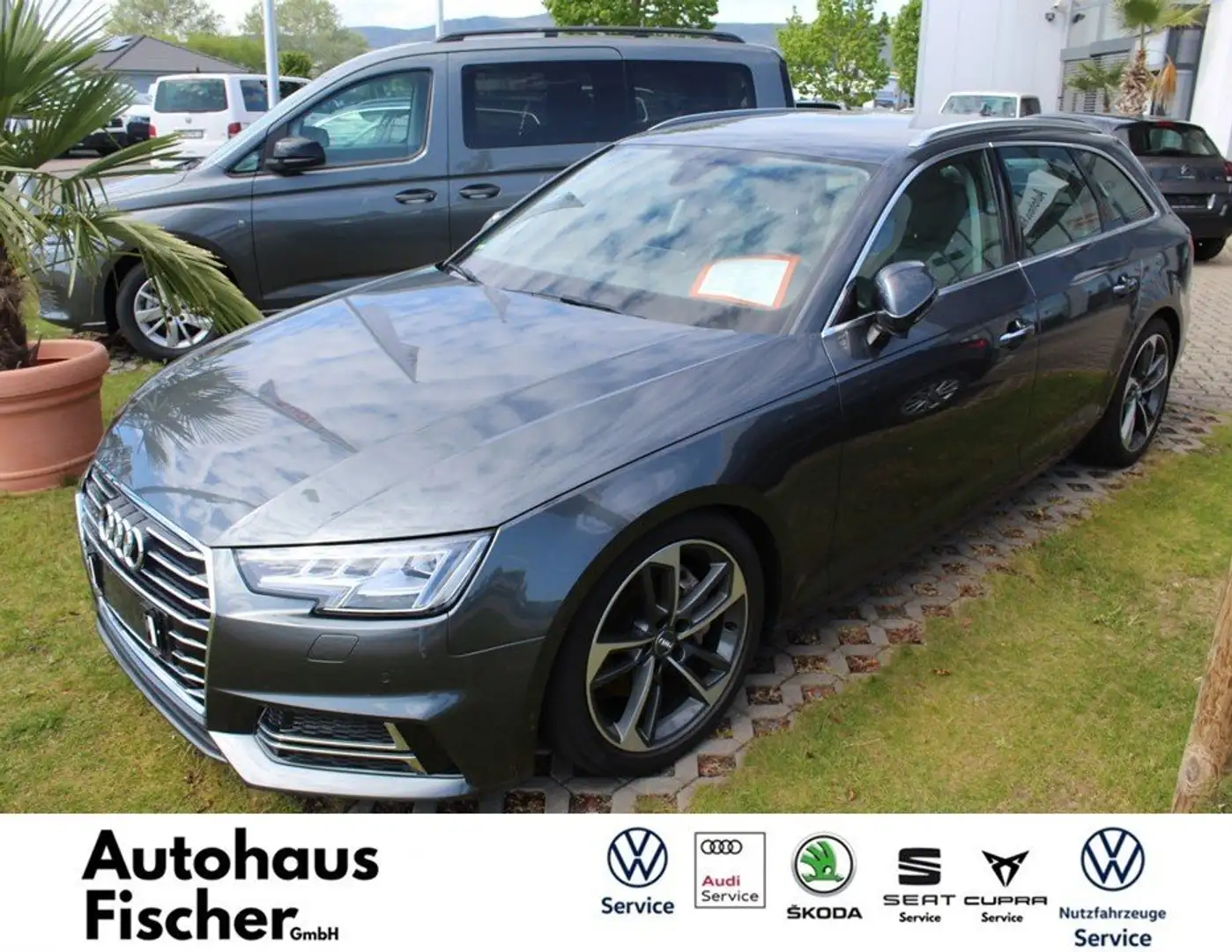 Audi A4 40 TDI design Gris - 2