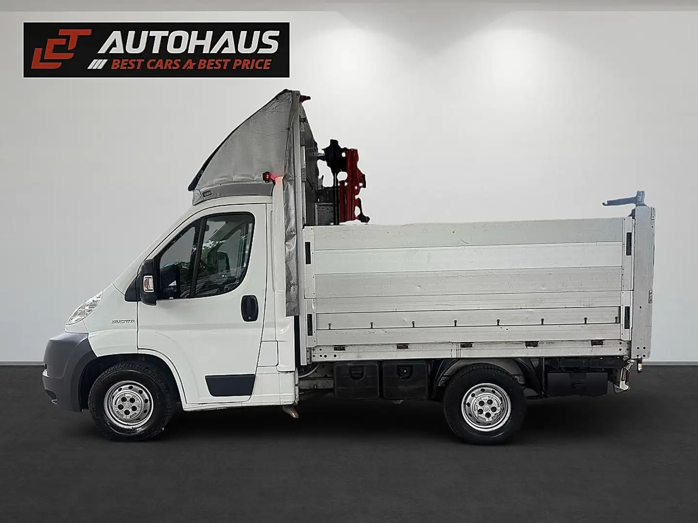 Fiat Ducato 35 L1 130 Multijet | 1.BESITZ | MOBILKRAN | Weiß - 2
