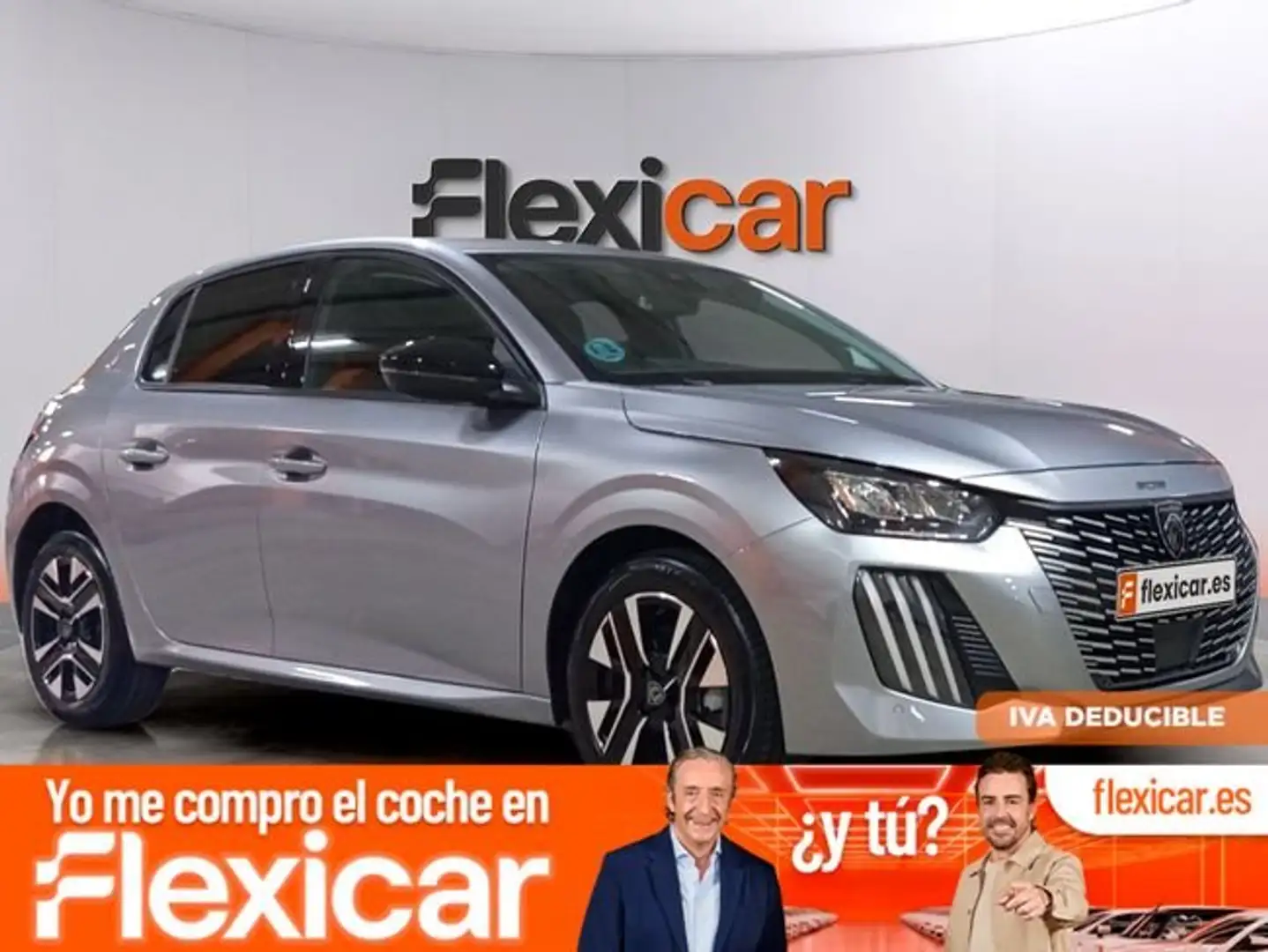 Peugeot 208 Allure Gasolina 100 S&S 6 Vel. MAN Gris - 1