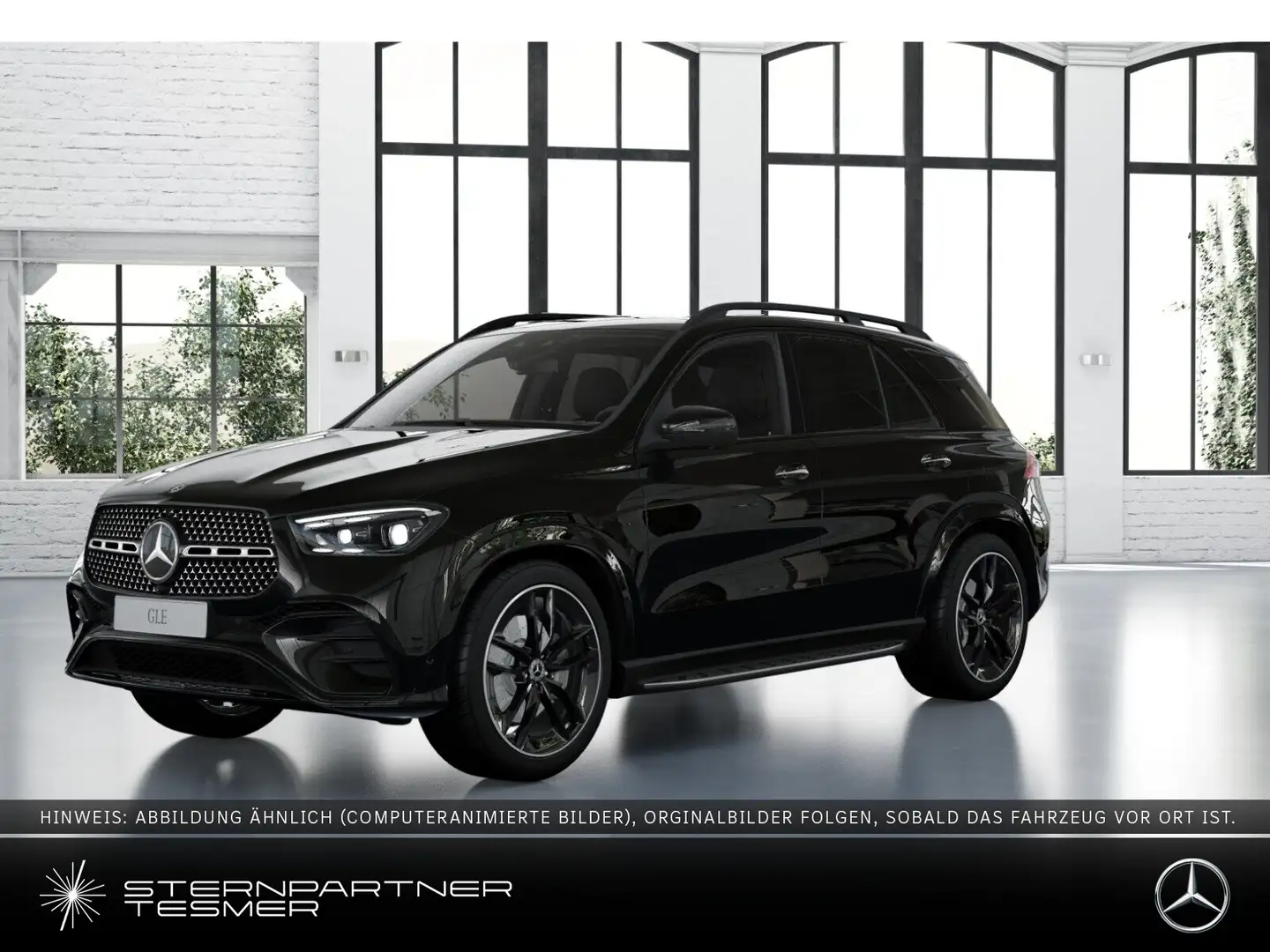 Mercedes-Benz GLE 350 de 4M #AMG #PANO-SD #HUD #AHK #AIRMATIC Noir - 1